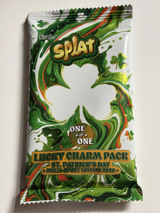 10 PACKS 2026 WILD CARD LUCKY CHARM 1/1 MULTI-SPORT - EVERY CARD IS A 1/1 CARD